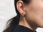 Vintage goldcolor design earring