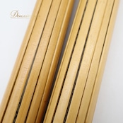 フラダンス プイリ ブラウン系 小物 小道具 茶 青 木製 フラ ダンス タヒチアン ケース セット ケース付き 舞台 ステージ ダンス小物 ダンス用品 レッスン 練習 イベント 艶 光沢 ペア ブルー系