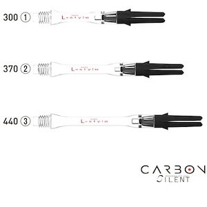 L-Shaft Carbon SILENT Slim [Clear]