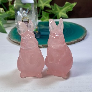 2.ローズクォーツうさぎ・うさちゃんワールド☆