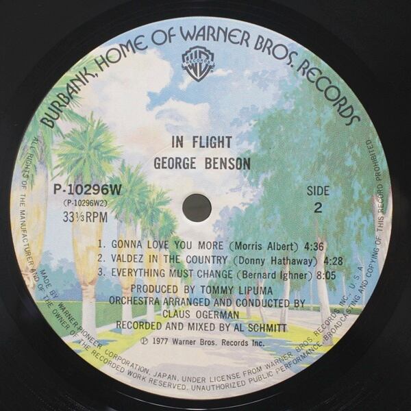 George Benson / In Flight [P-10296W] - 画像5