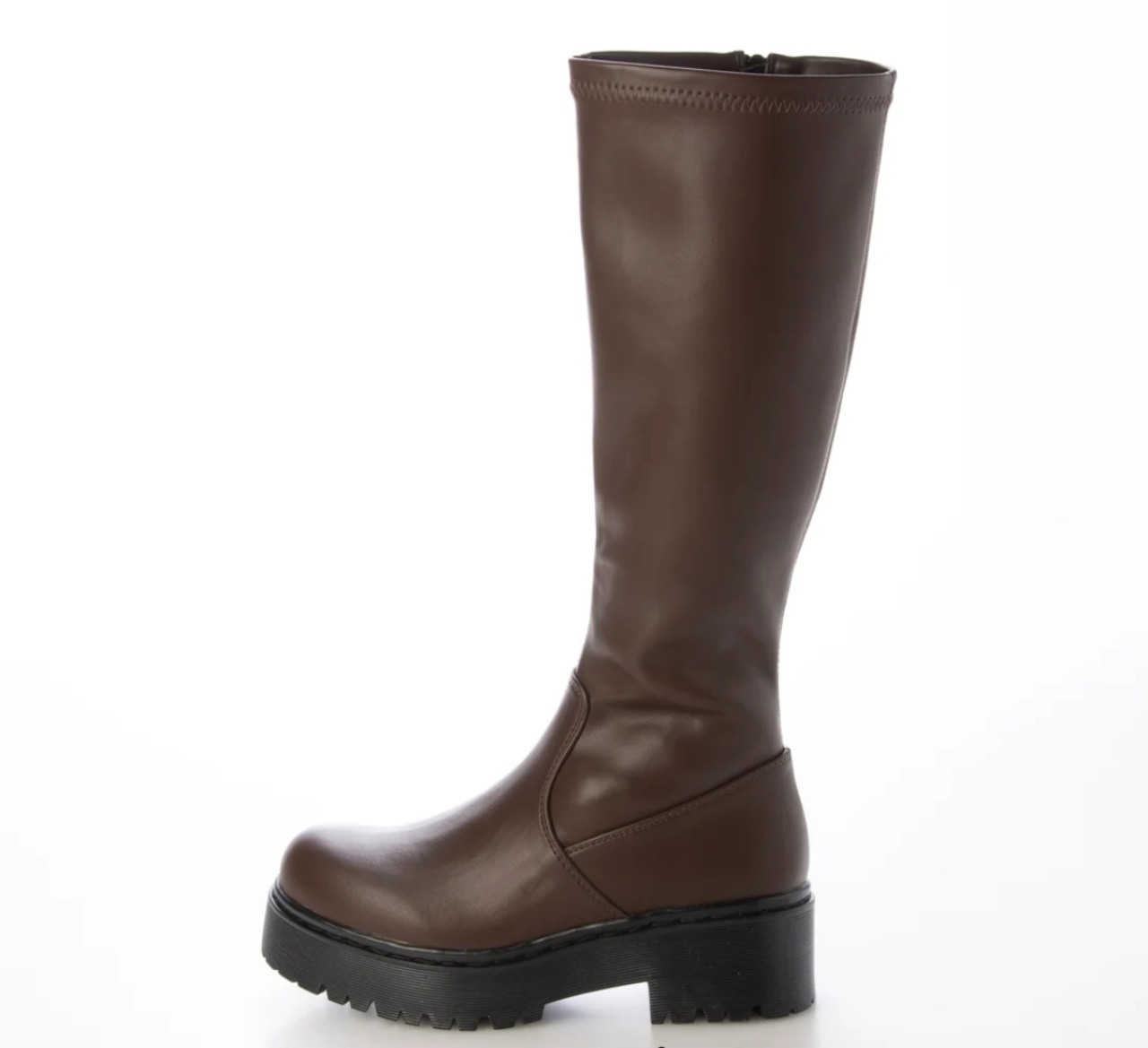 EVOL ストレッチ5cmソールロングブーツ IZ5778