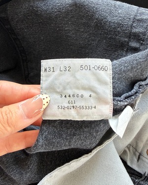 -Levi's- Vintage 90s W31L32 501 Denim Pants made in USA