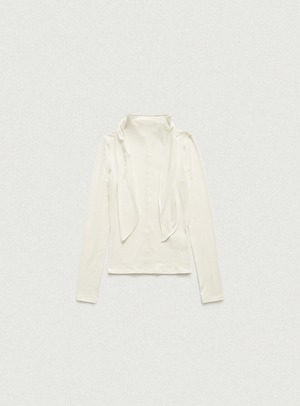 [The Barnnet] Noue Tie T-shirt_Ivory 正規品 韓国ブランド 韓国通販 韓国代行 韓国ファッション ザ バーネット ザバーネット thebarnnet 日本 店舗