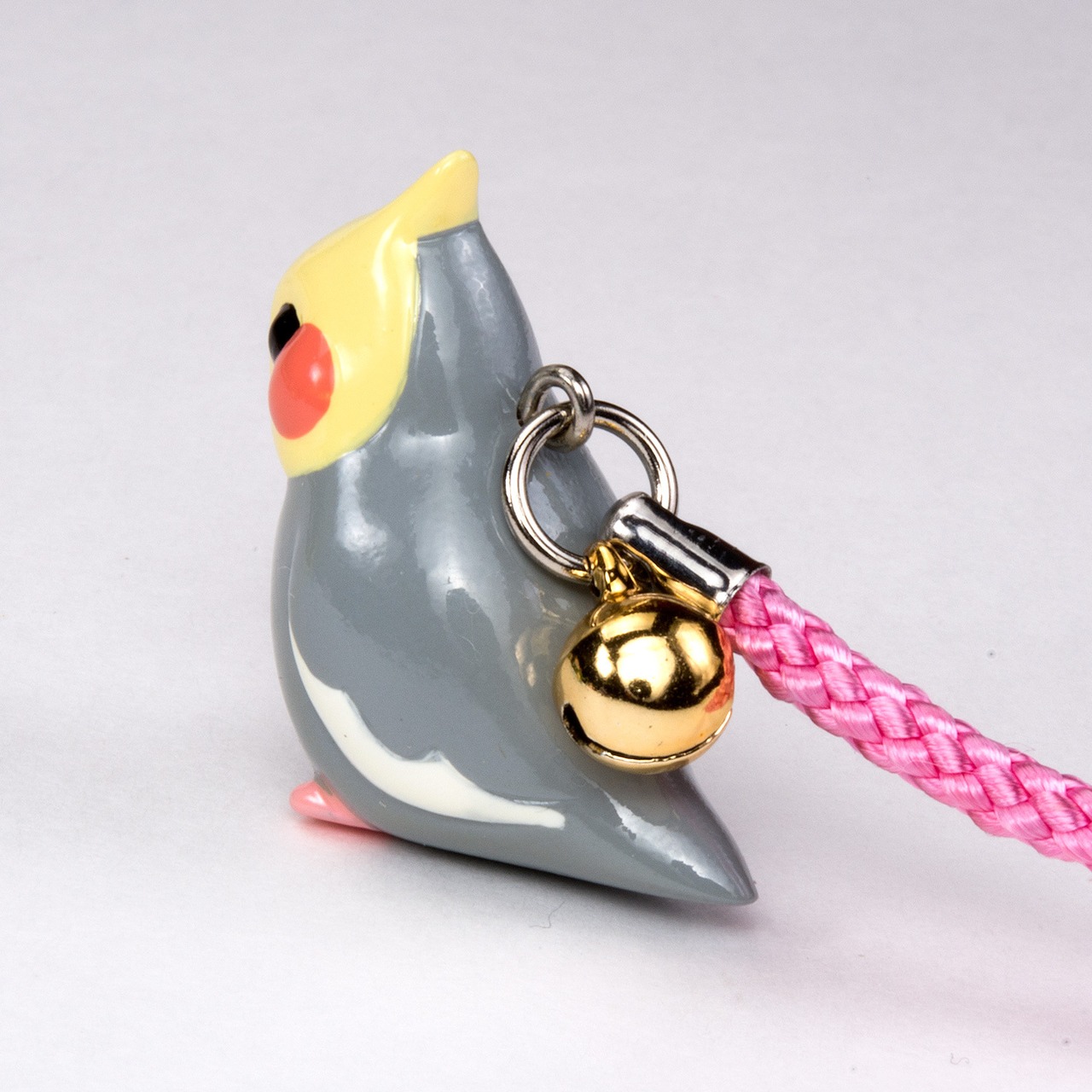 鳥シリーズ オカメインコ ストラップ BO-1002 ノーマル