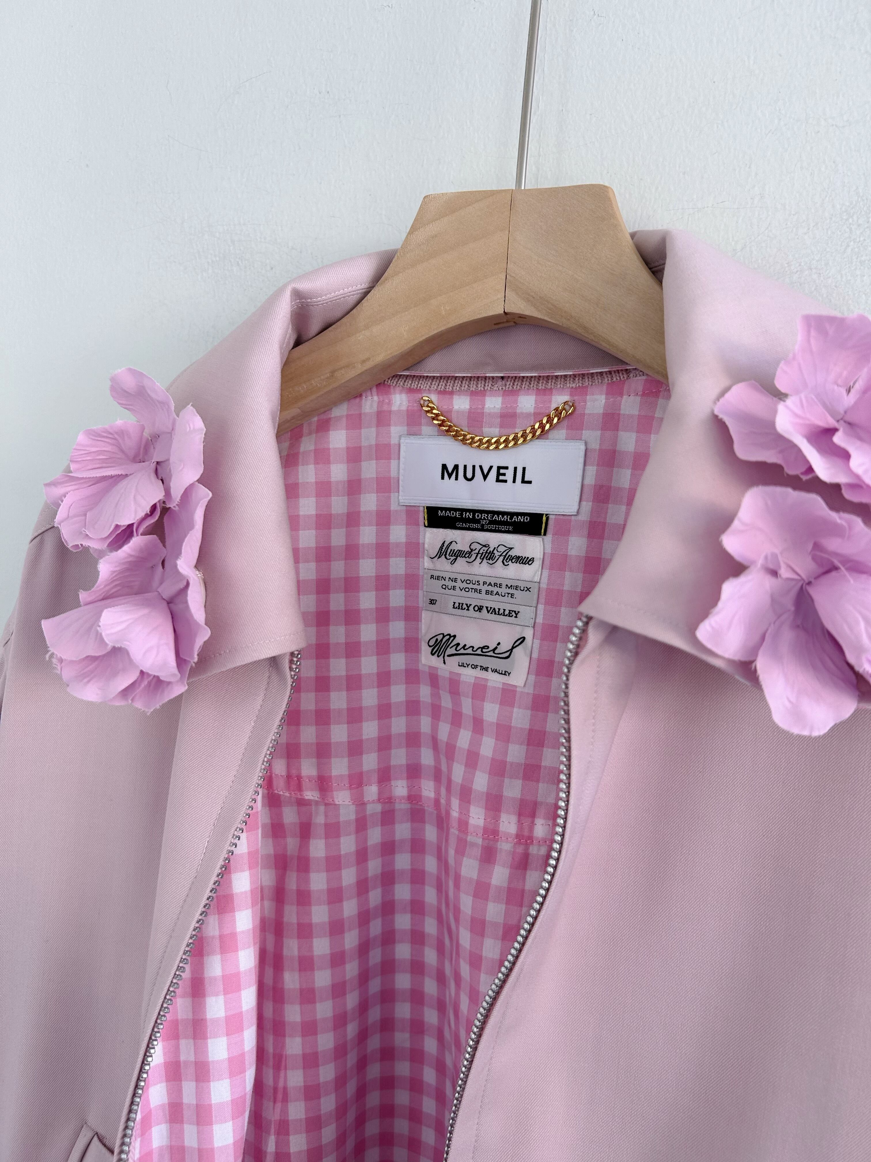 MUVEIL リバーシブルウィングトップウールブルゾン | KOKO