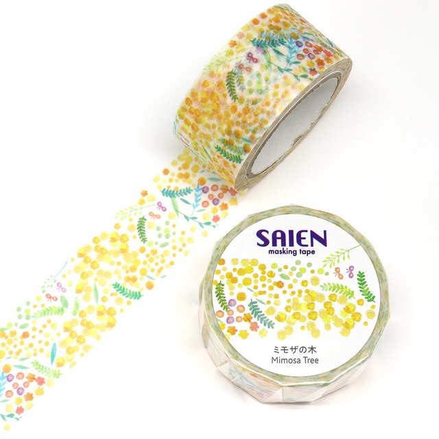 SAIEN　ミモザの木　20mmマステ　SA03