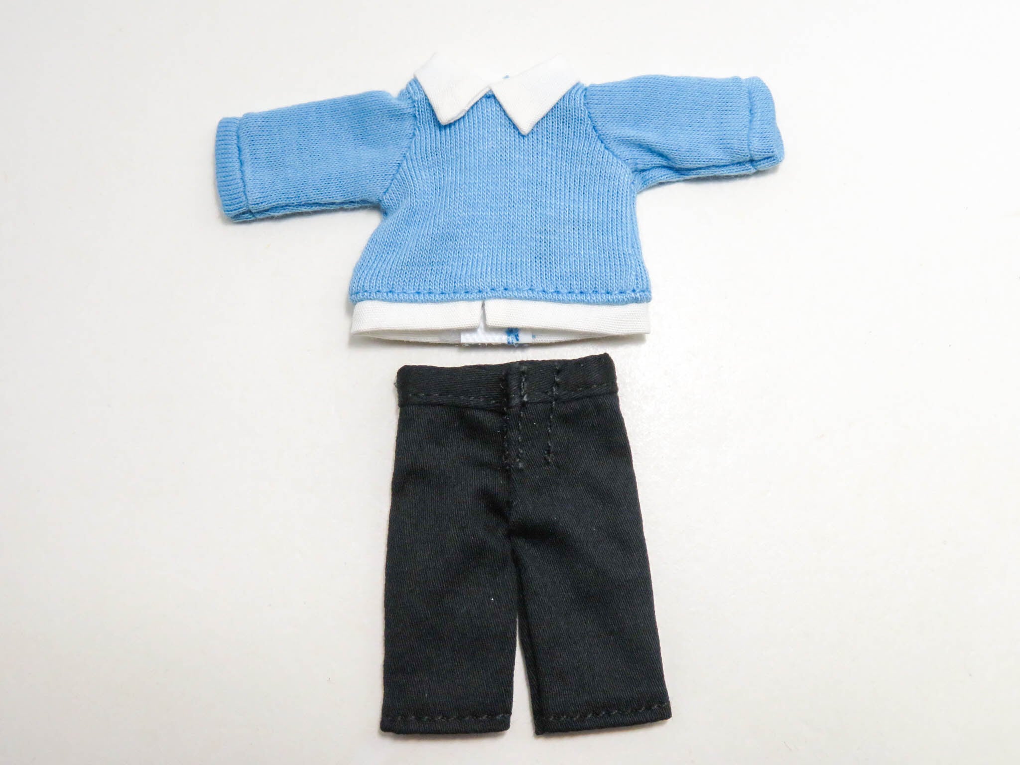 ねんどろいどどーる おようふくセット キャンパスコーデ Boy(ブルー) トップス