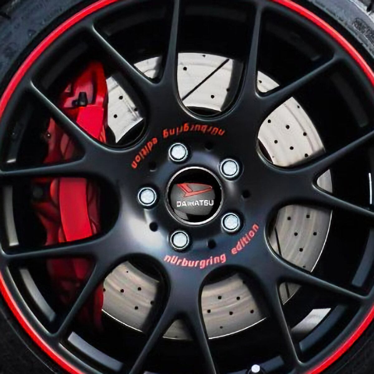 BBS ホイールキャップ 4個セット 赤 【公式通販】