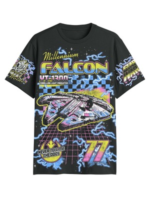 スター・ウォーズ ミレニアム・ファルコン グラフィック Tシャツ XLサイズ