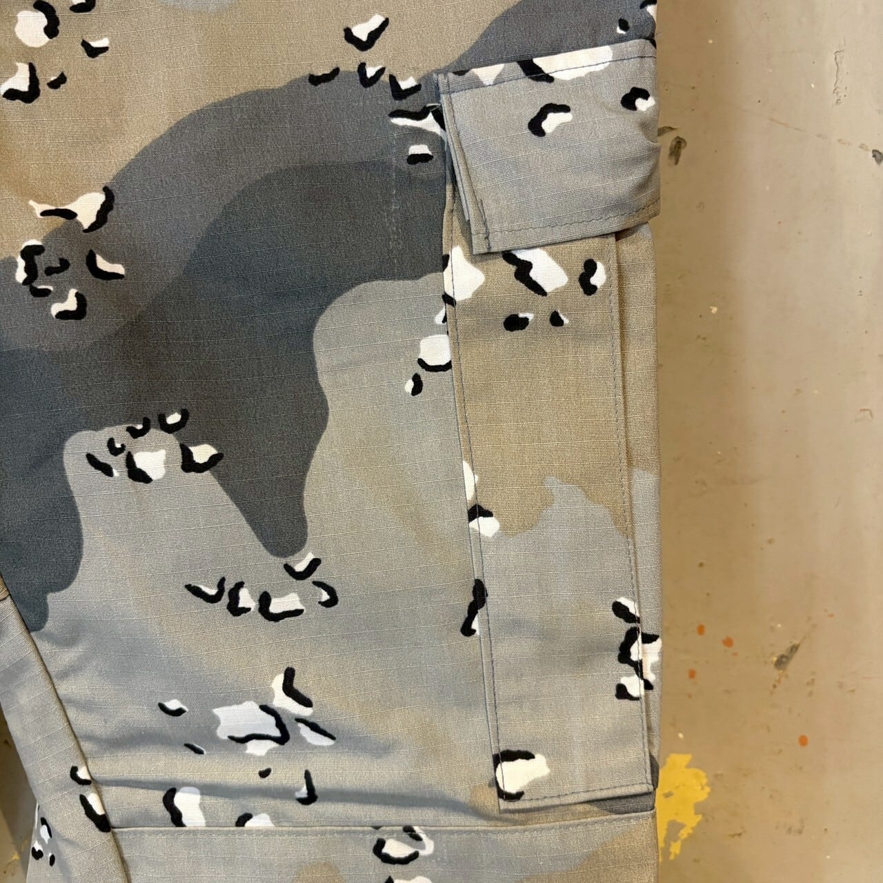 希少】USA製 チョコチップカモ グレー アメリカ軍 米軍 ミリタリー