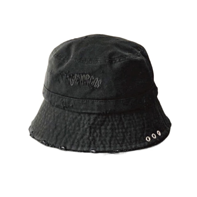 【ZAC VARGAS】 Bucket hat (black)