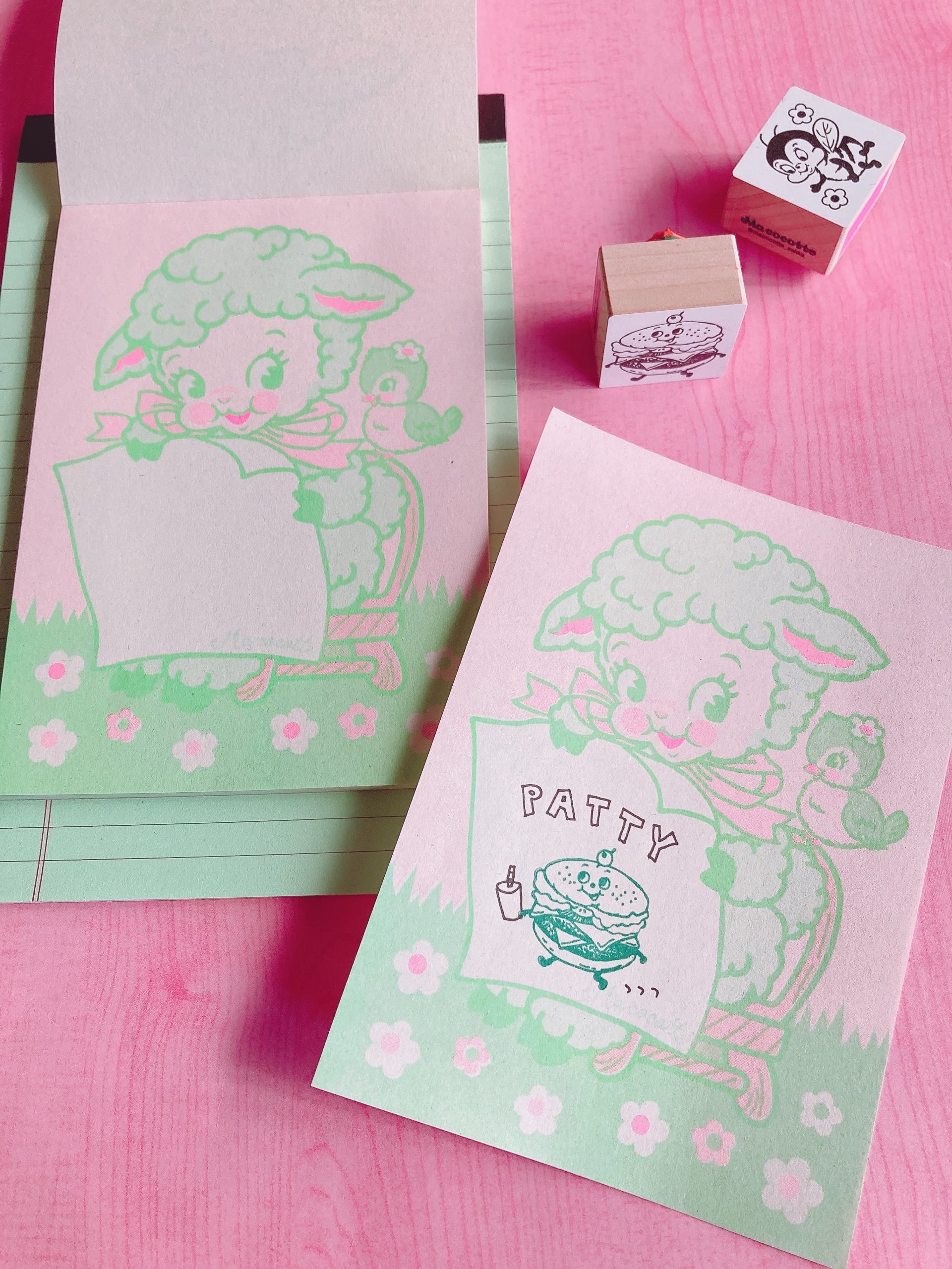 【レア】MACOTO シール付きメモ帳 大正レトロ ニューレトロメモ/シープ | Ma cocotte
