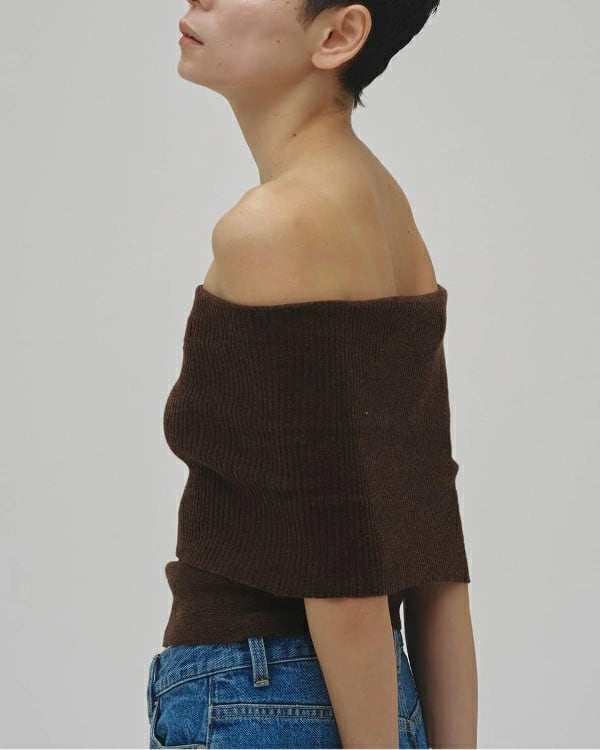 TODAYFUL トゥデイフル LIFE's ライフス Seamless Offshoulder Knit