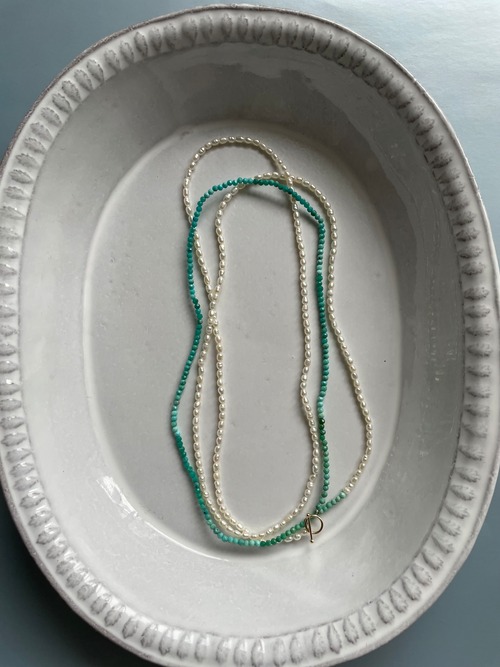 turquoise mixpearl longnecklace
