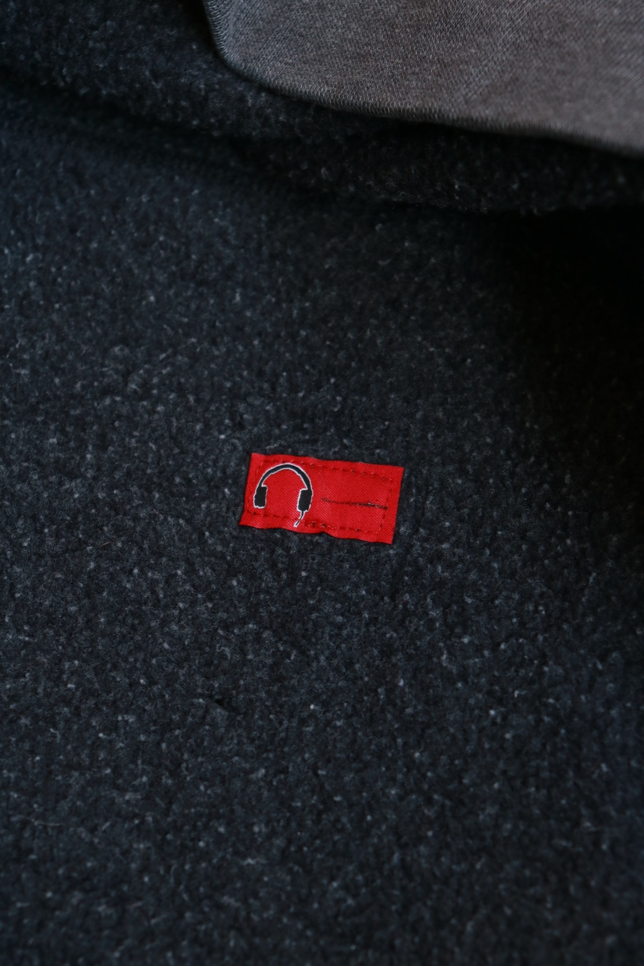 Russell Athletic gray damaged hoodie