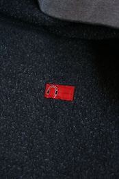 Russell Athletic gray damaged hoodie