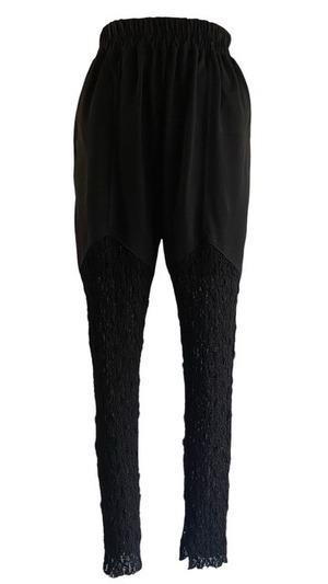 【25SS】FUMIE TANAKA フミエタナカ / CUT LACE PANTS  / レースパンツ