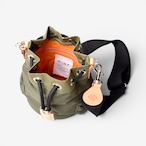 MINT CORDURA 2WAY ショルダー巾着バッグ オリーブ