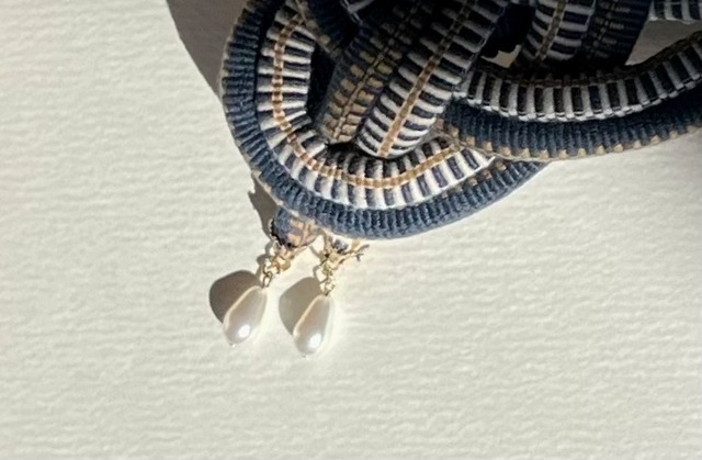 真田紐バレッタ花結（はなゆい）アイリス