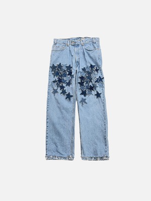 STAR DENIM PANTS(2)