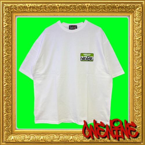 Hello my name is T(White✕LightGreen)