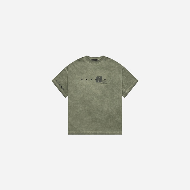 STAMPD / OIL WASHED TRANS IT RELAXED TEE