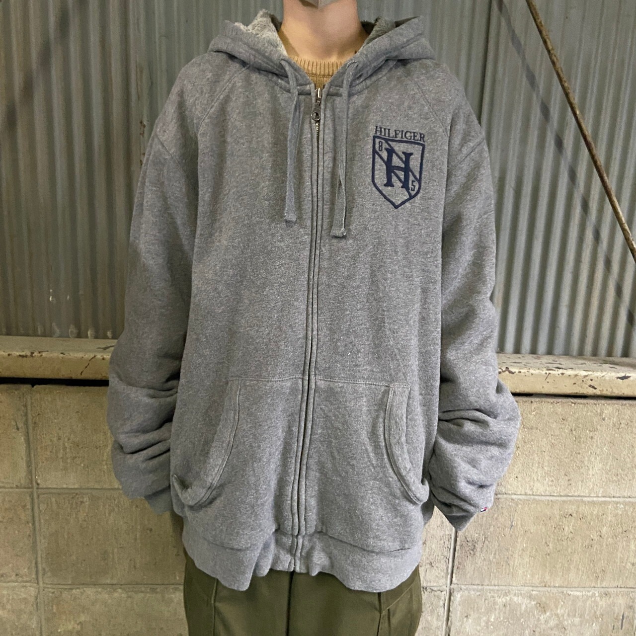 TOMMY HILFIGER トミーヒルフィガー フルジップスウェットパーカー 