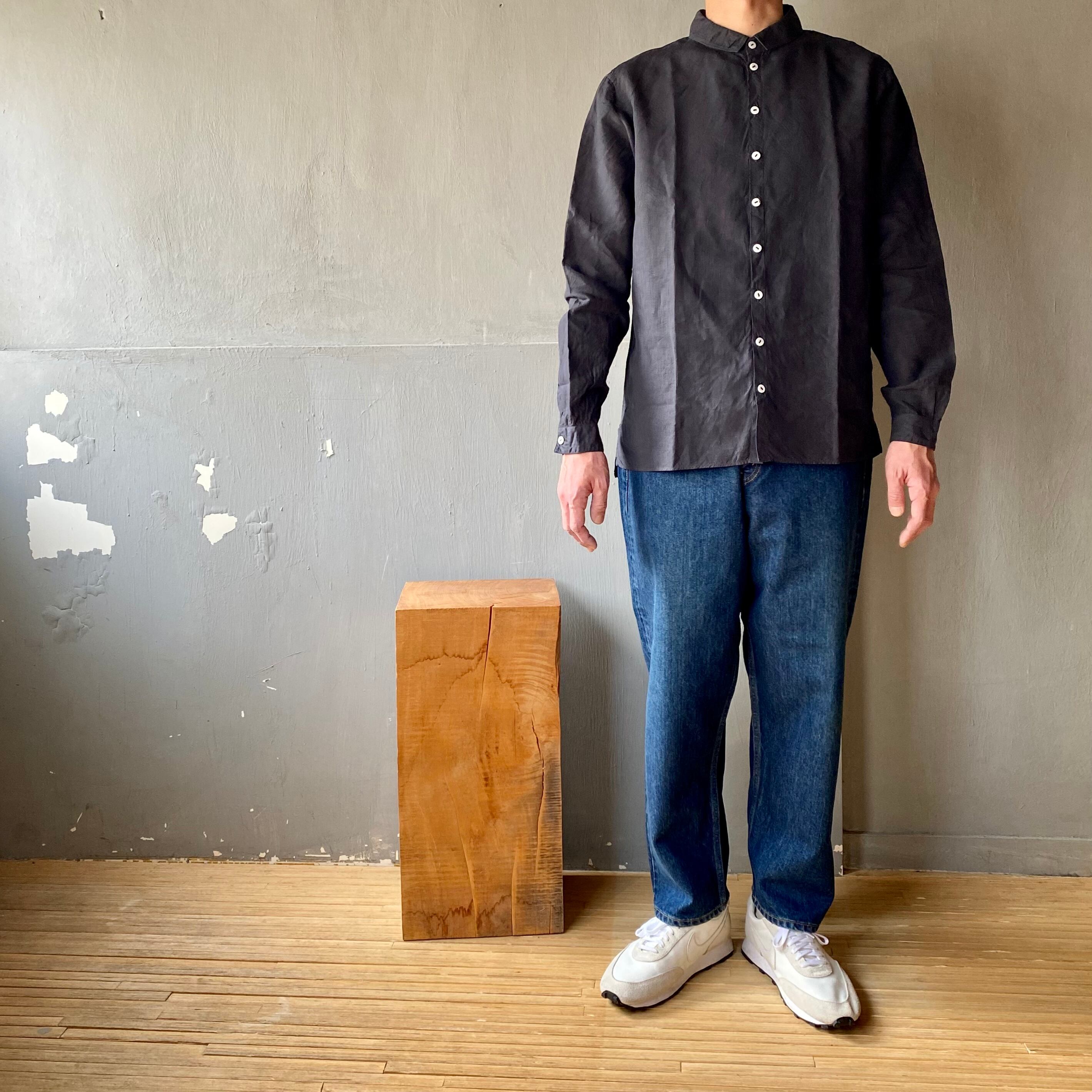 CIOTA｜スビンコットンWide Tapered 5 Pocket Pants 13.5oz Dark Blue 
