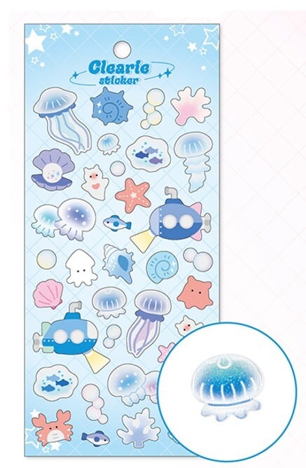 ステッカー クリアリー ステッカー miw_82735_82740 Clearie sticker