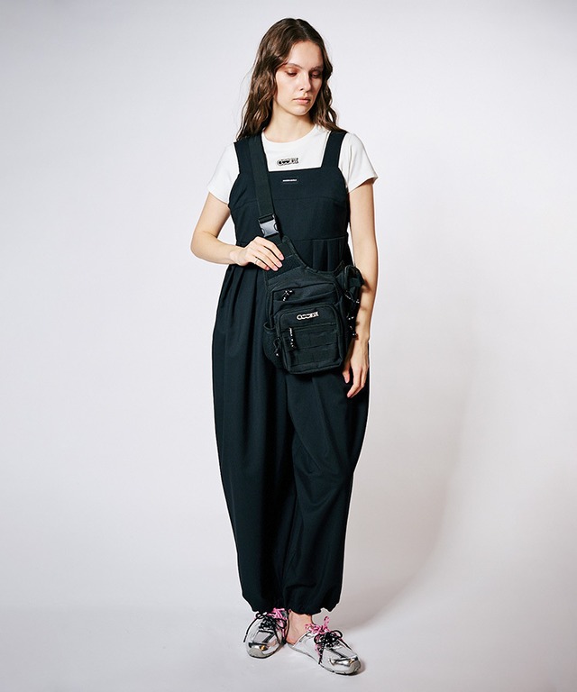 ボリュームタックワイドジャンプスーツ　CQ-48109