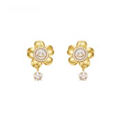Golden smile bloom pierce 【P011】
