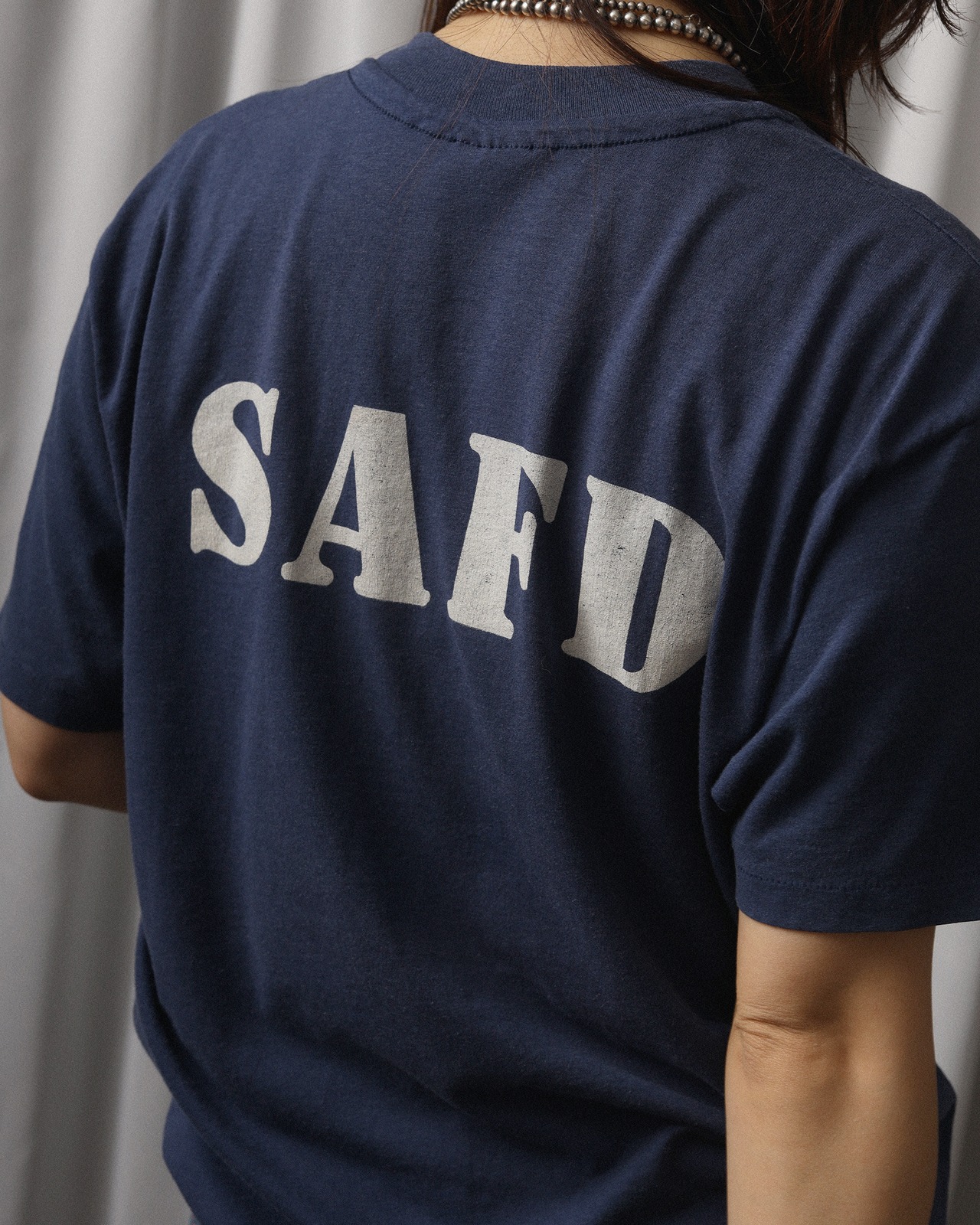 1980's Fire Dept / Printed T-Shirt