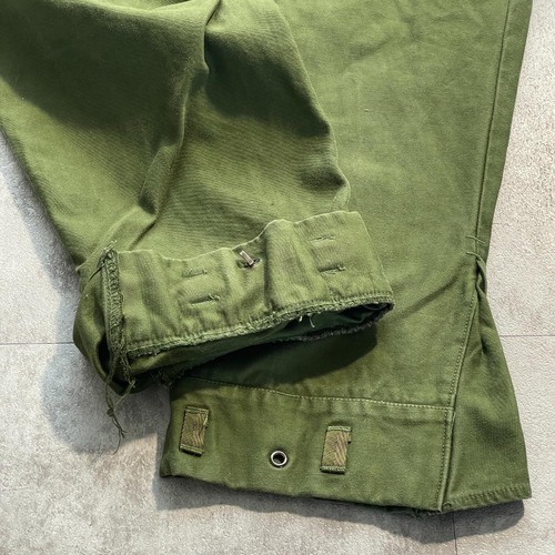 60-80s スウェーデン軍 実物 M-59 フィールドパンツ C150 w32 詳細写真14