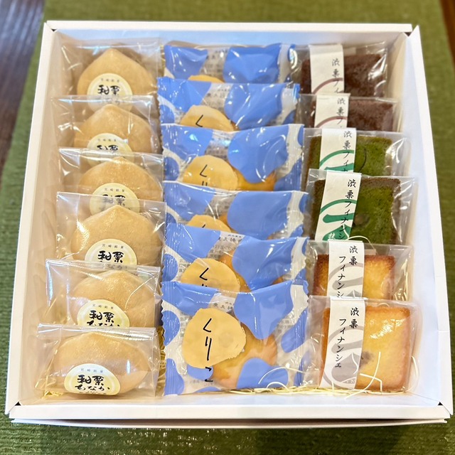 栗プリン・栗スフレセット