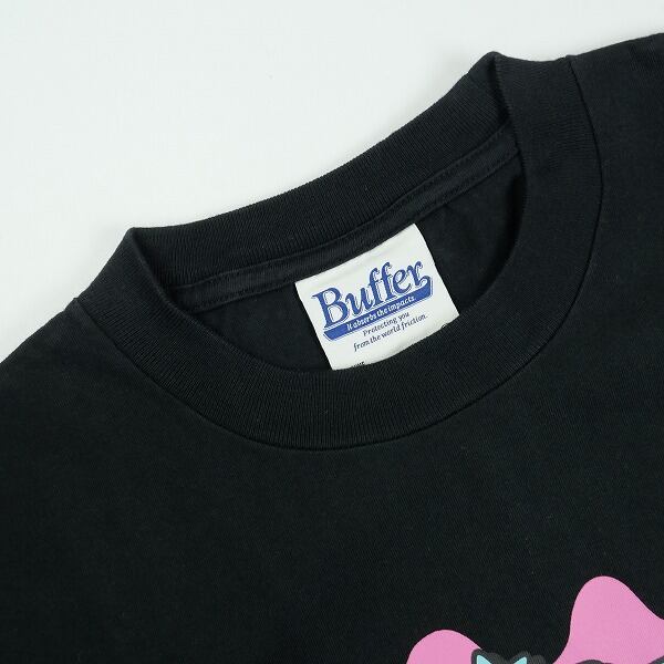 Size【M】 Buffer バッファ 26SS Buffer Kana Tee Black Tシャツ 黒