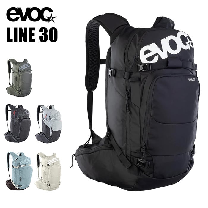 25-26 evoc LINE 30 イーボック バッグ スノーボード スキーツーリング