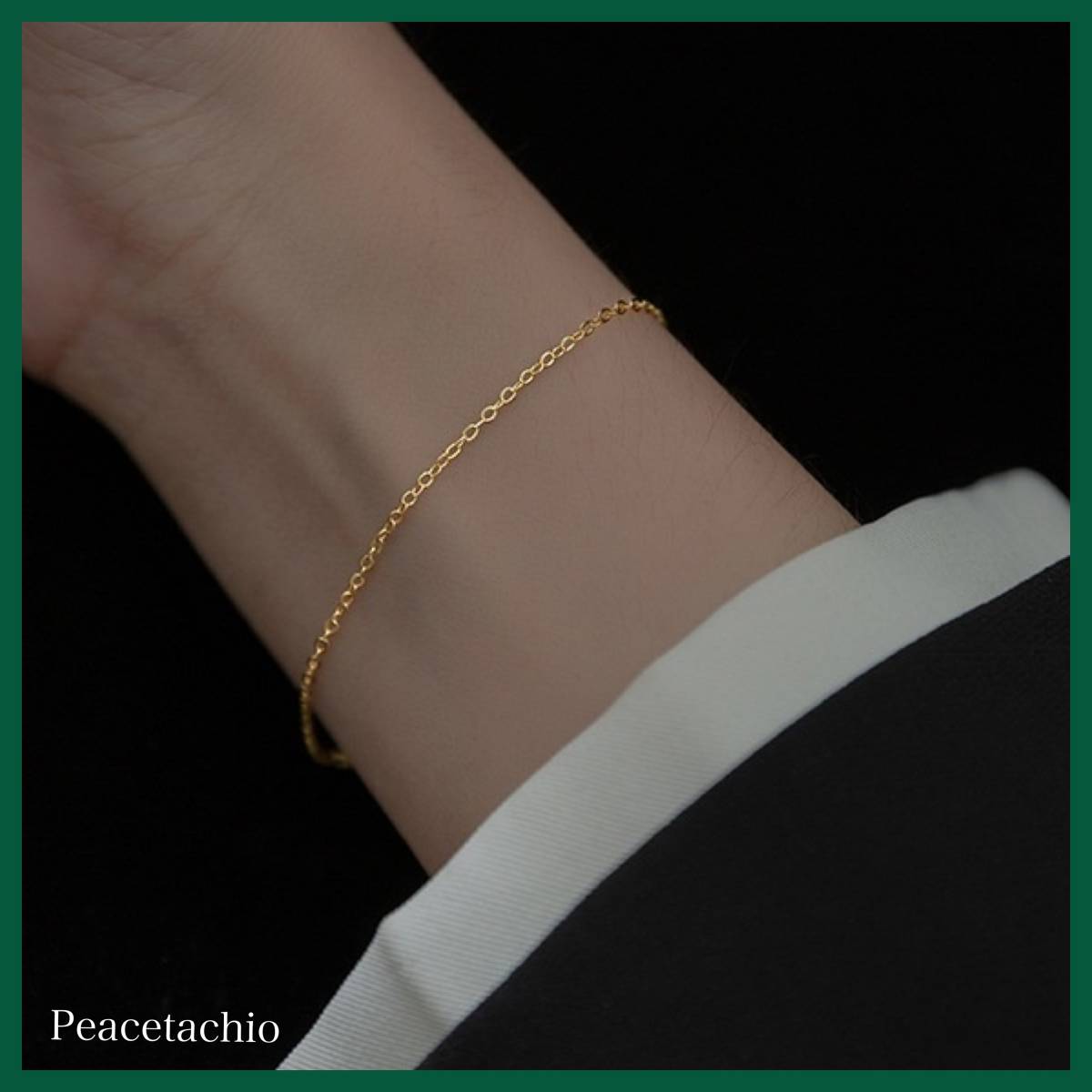 ブレスレット レディース Silver925 シルバー ゴールド 18K