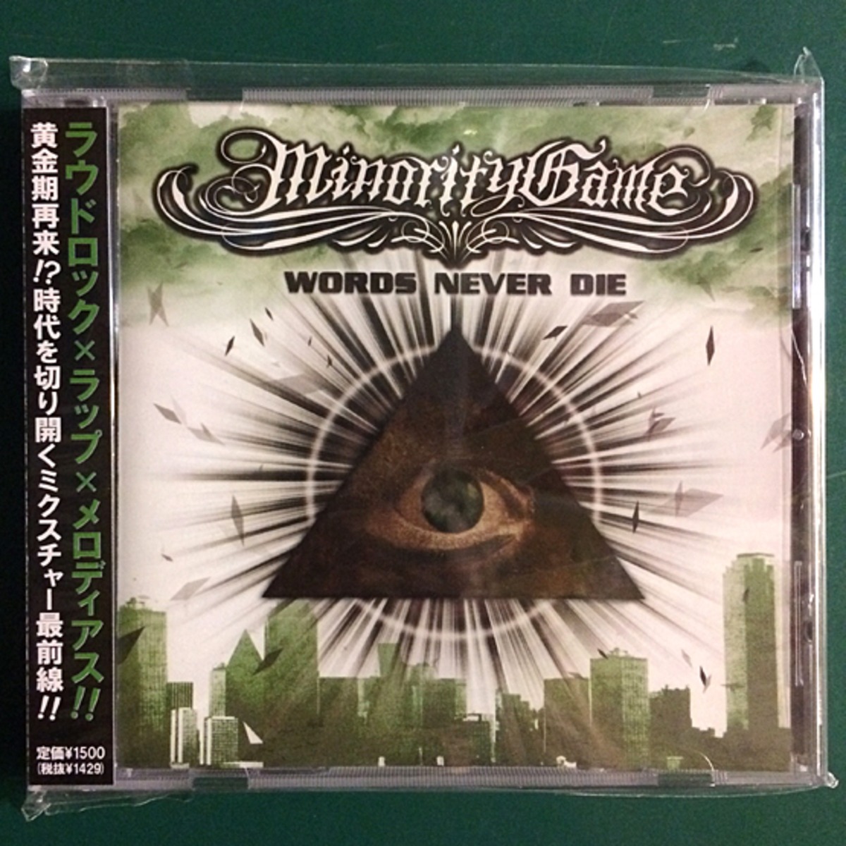 MINORITY GAME / words never die (CD) | PICTURE MOUSE