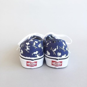 VANS × PEANUTS / AUTHENTIC / SNOOPY SKATING / NAVY / バンズ×ピーナッツ / オーセンティック  / ネイビー / 大人サイズ