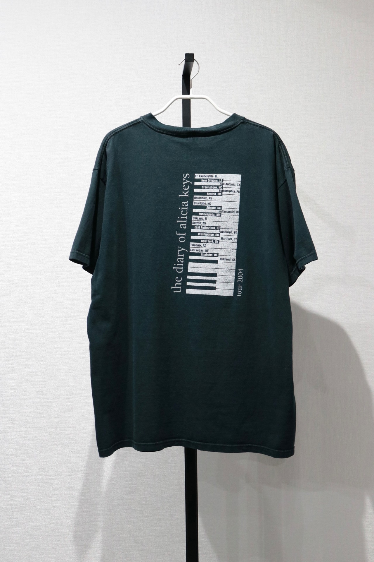 Alicia Keys "The Diary of Alicia Keys" 2004 tour t shirt