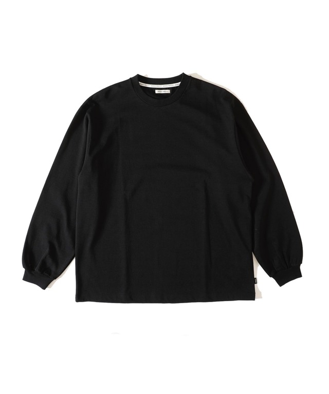 UNIVERSAL PRODUCTS. / 233-60109A L/S T-SHIRTS (BLACK)