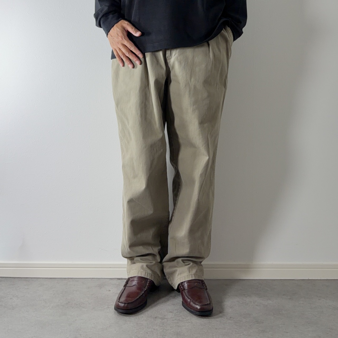 90s 初期型 Polo by Ralph Lauren POLO CHINO Sand Beige [W31.5L30.5相当] 古着 - 12