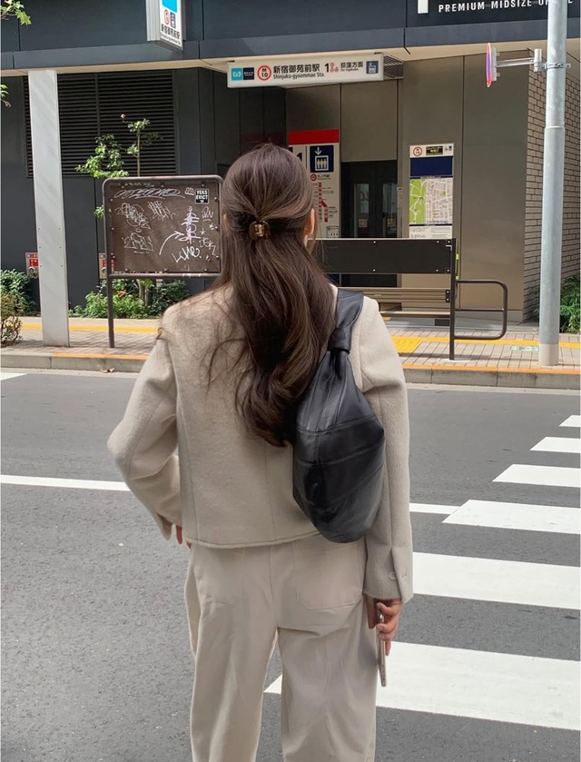 (LITER) gloria wool  jacket / 2color