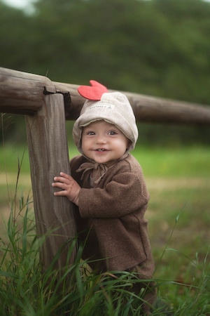 【26SS】SHOMKA / CHICKEN BONNET