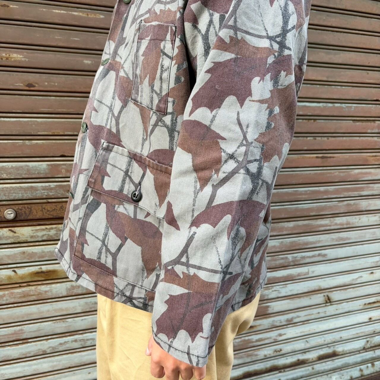 USA製 80s RANGER リアルツリーカモ ハンティングジャケット XL 迷彩