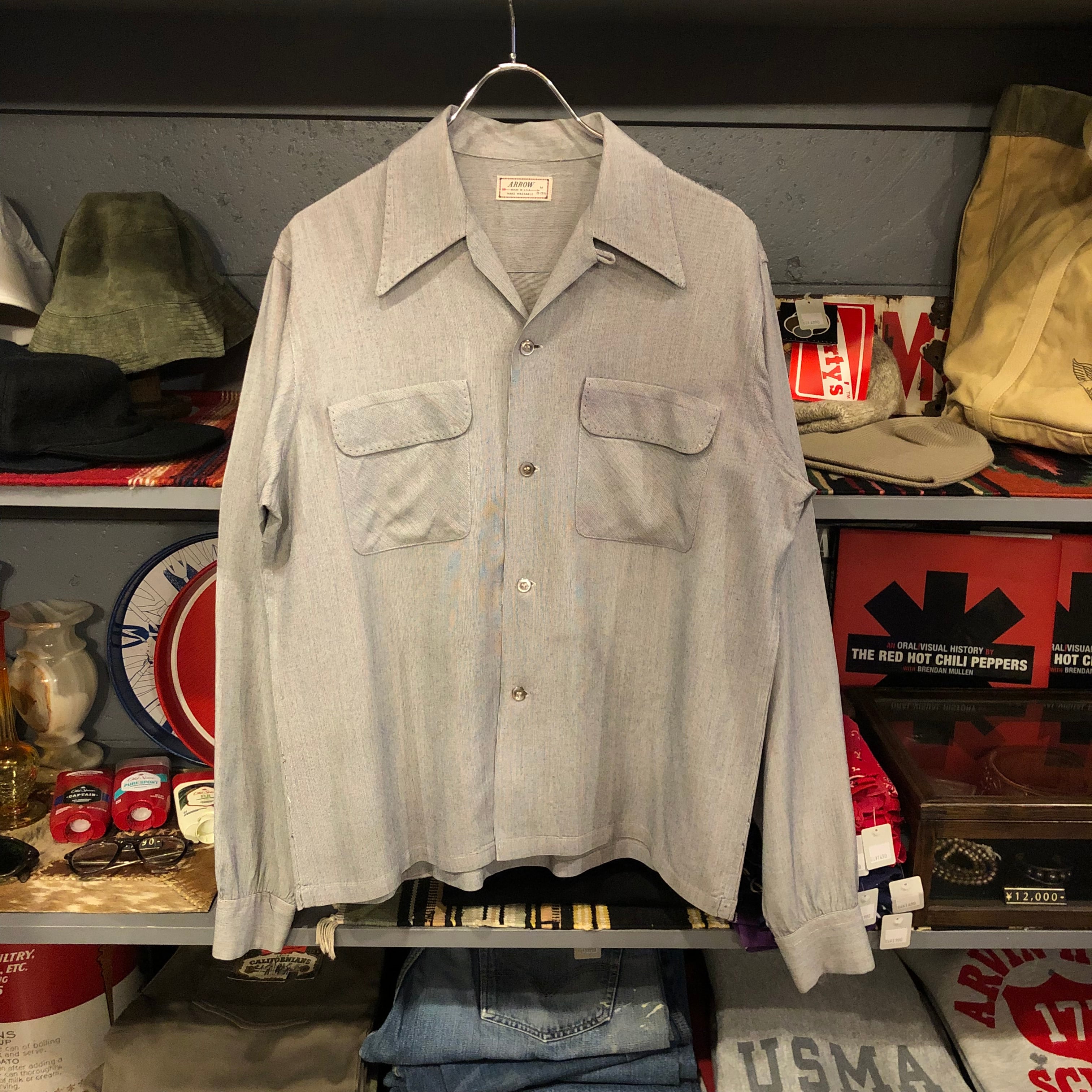 40s Arrow Rayon Open Collar Shirt | VOSTOK