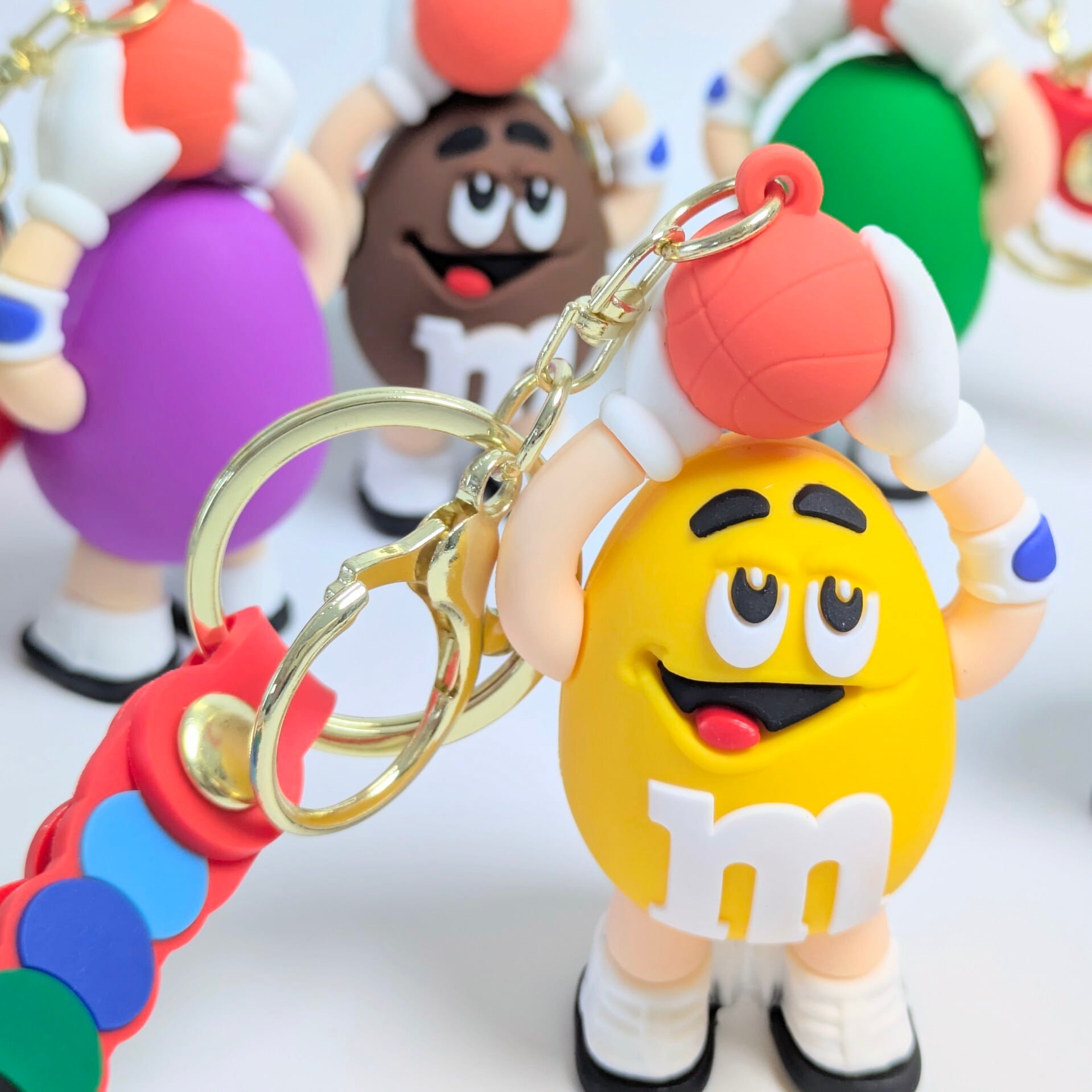 m&m's ( エムアンドエムズ ) 】3D Rubber KeyHolder / 3Dラバー