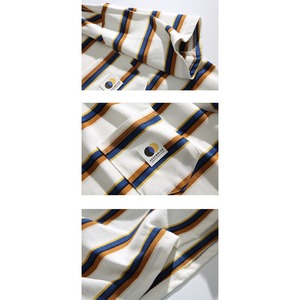 Border crew neck t-shirt 0650