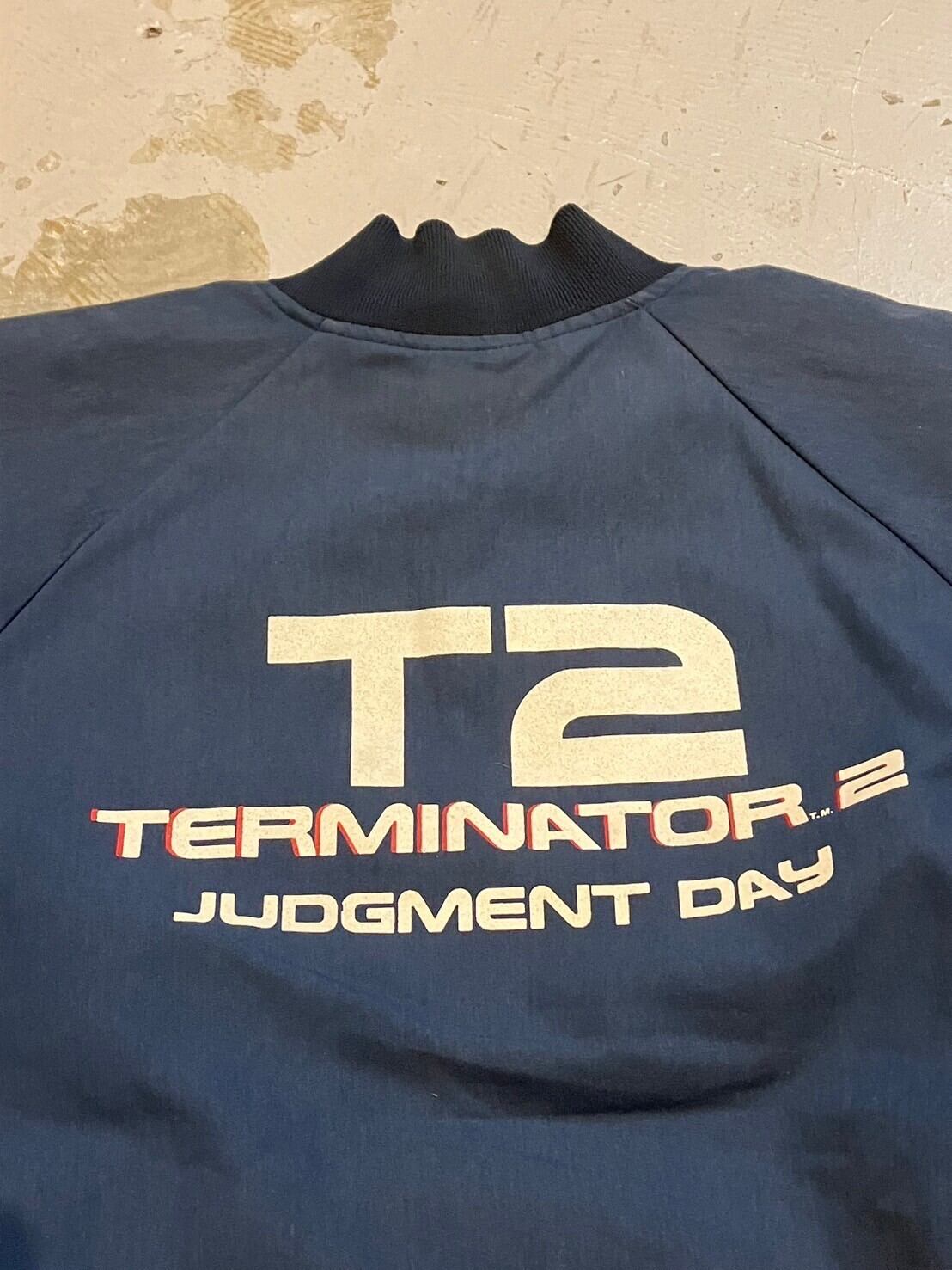 90年 ターミネーター2 スタジャン M ビンテージ SF映画